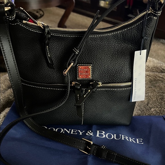 Dooney & Bourke Handbags - Dooney & Bourke Black Crossbody Bag. Black. NWT